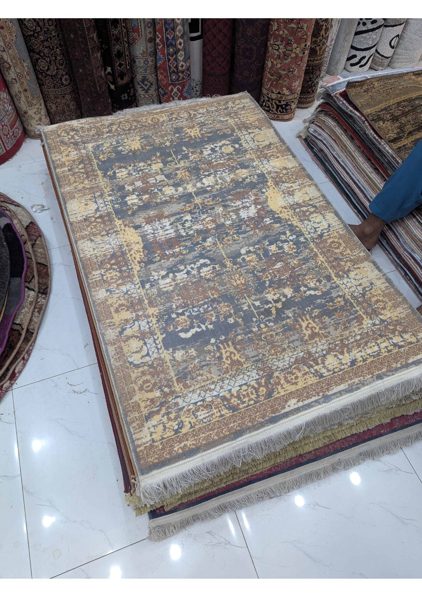 3x5 Persian Authentic Premium Quality Machine-Made Rug
