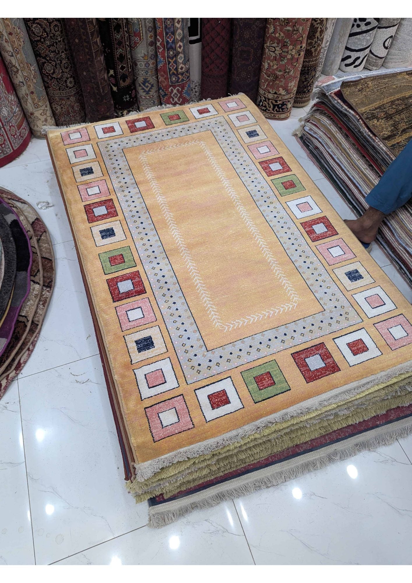 3x5 Persian Authentic Premium Quality Machine-Made Rug