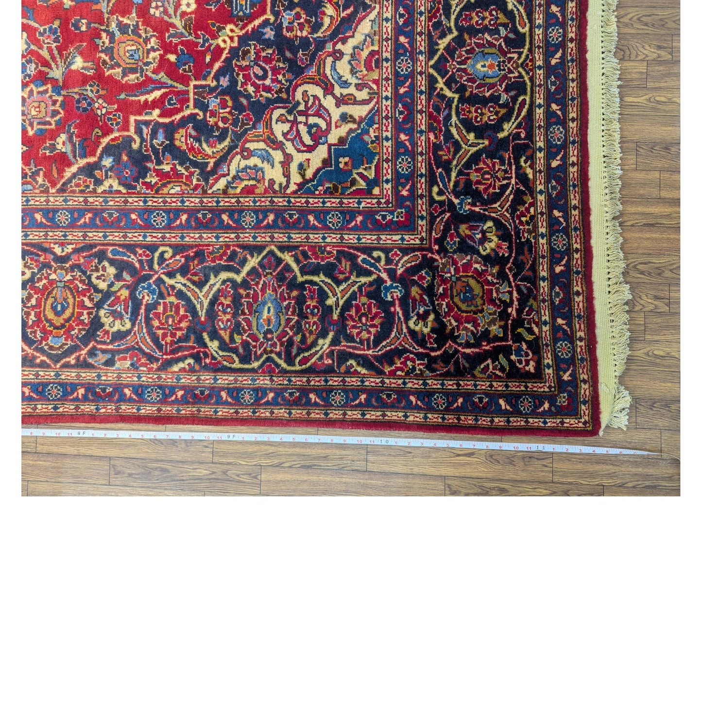 Imperial Red Kashan Rug – 8.2ft x 11.3ft