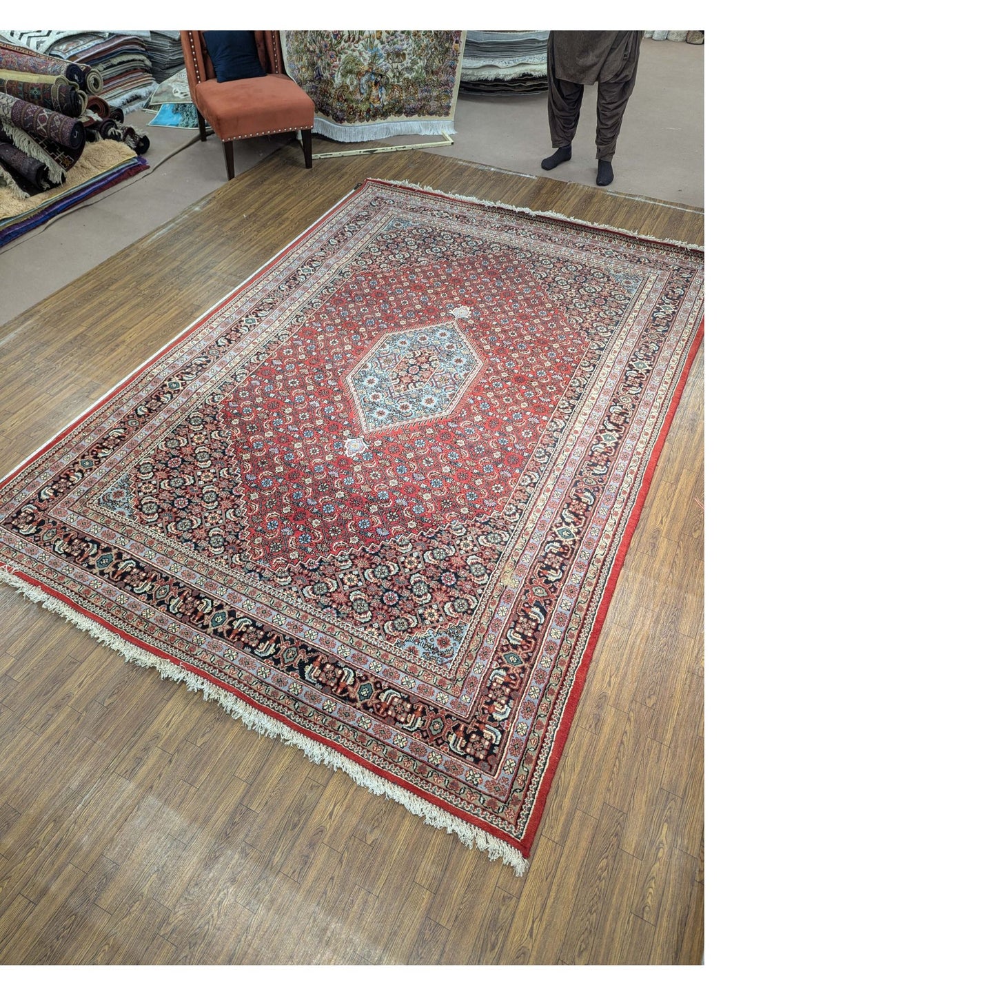 Handmade Persian Bijar Rug (7x10 ft)