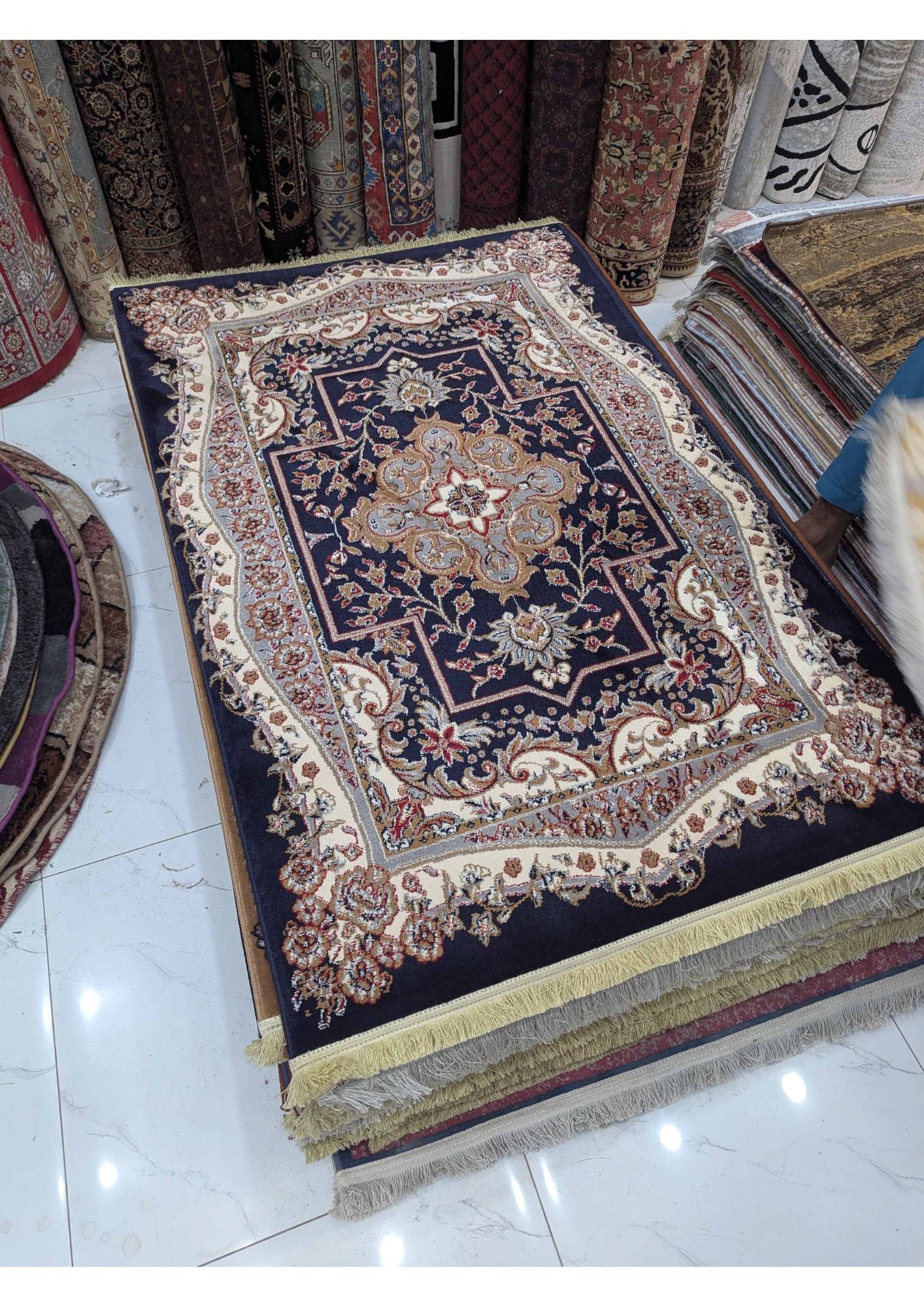 3x5 Persian Authentic Premium Quality Machine-Made Rug