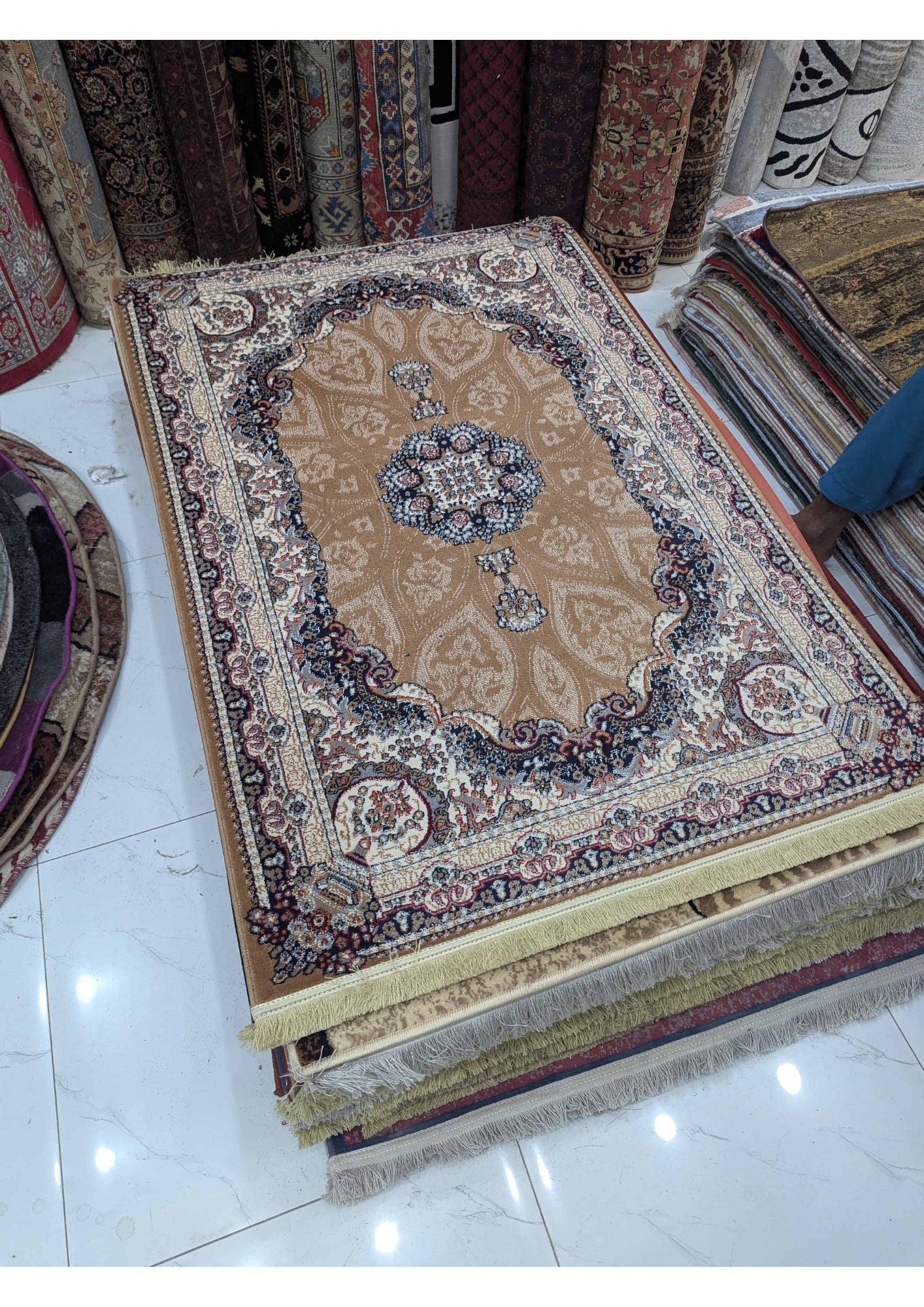 3x5 Persian Authentic Premium Quality Machine-Made Rug