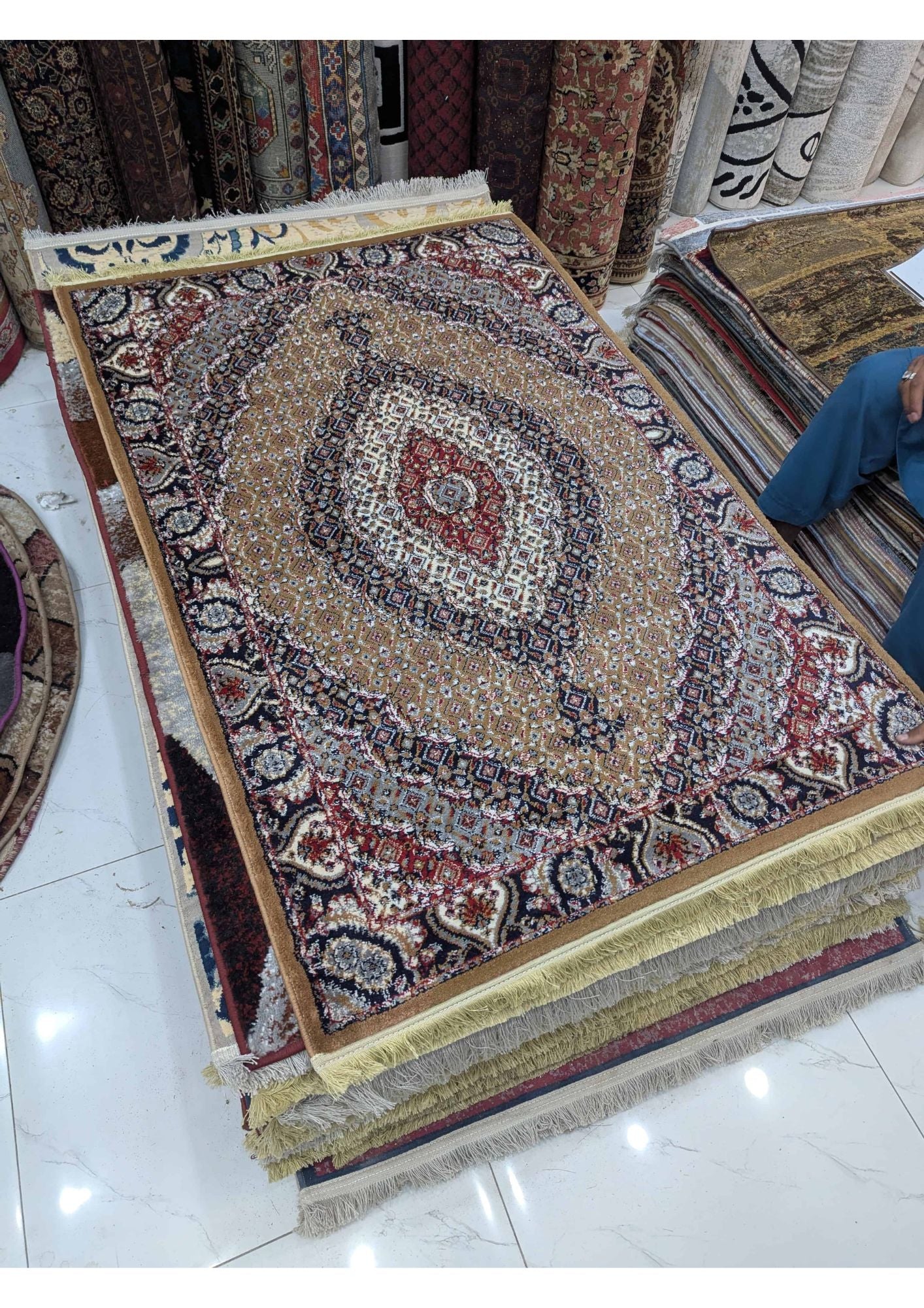 3x5 Persian Authentic Premium Quality Machine-Made Rug