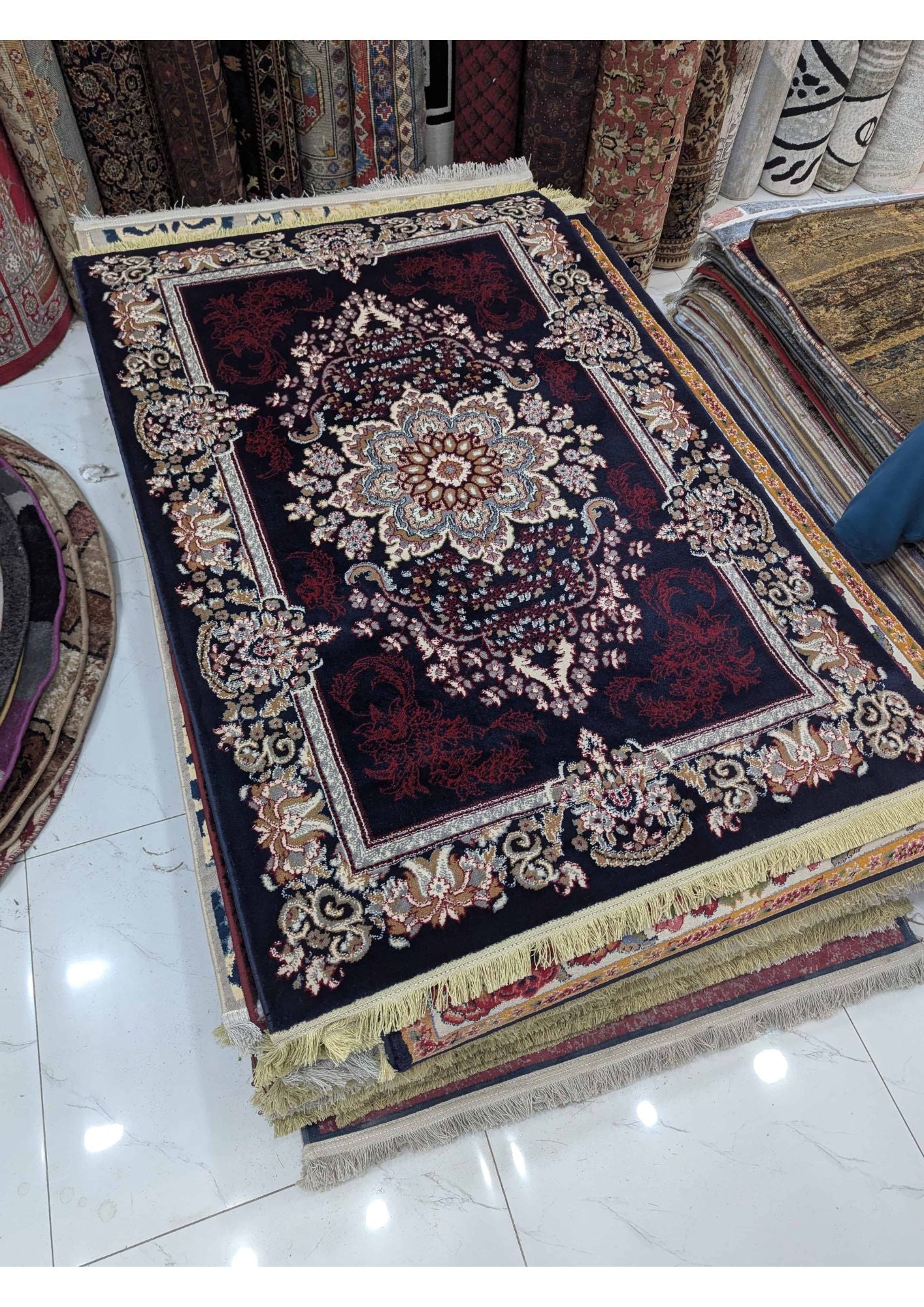 3x5 Persian Authentic Premium Quality Machine-Made Rug