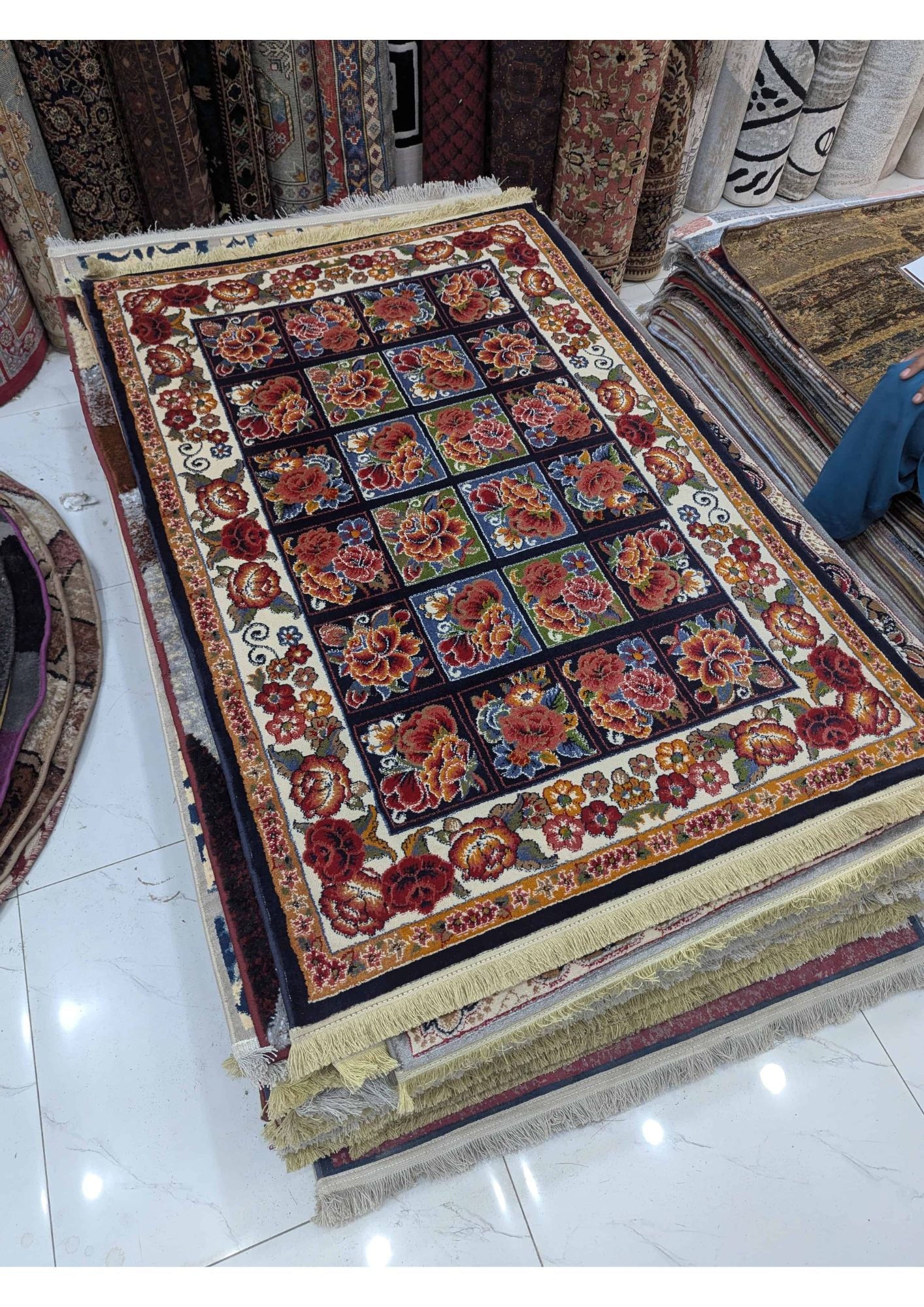 3x5 Persian Authentic Premium Quality Machine-Made Rug