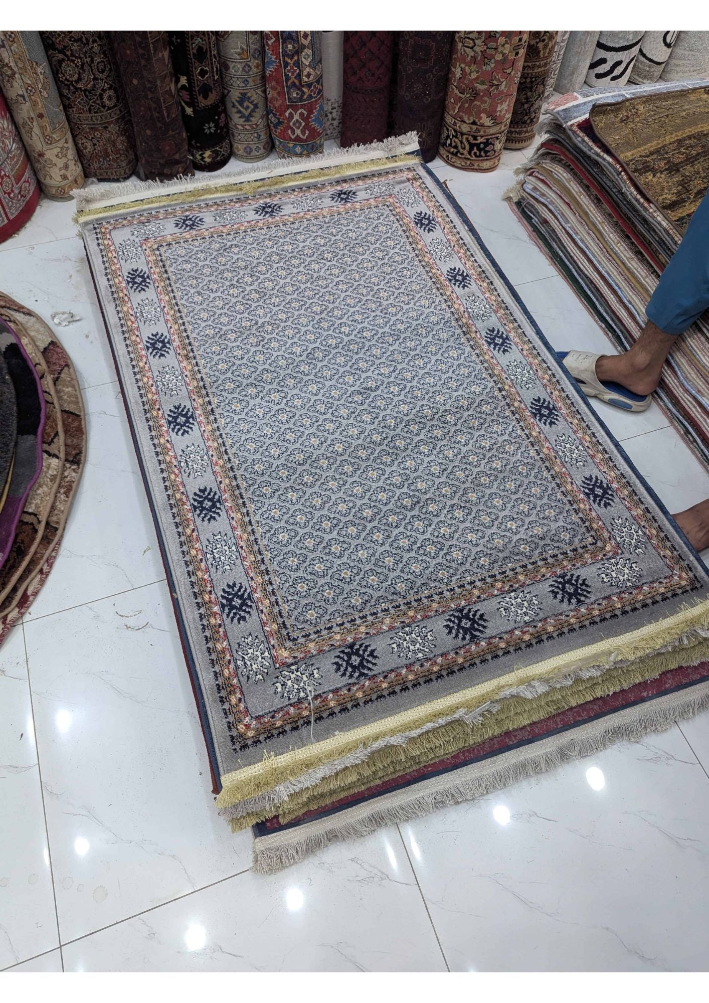 3x5 Persian Authentic Premium Quality Machine-Made Rug