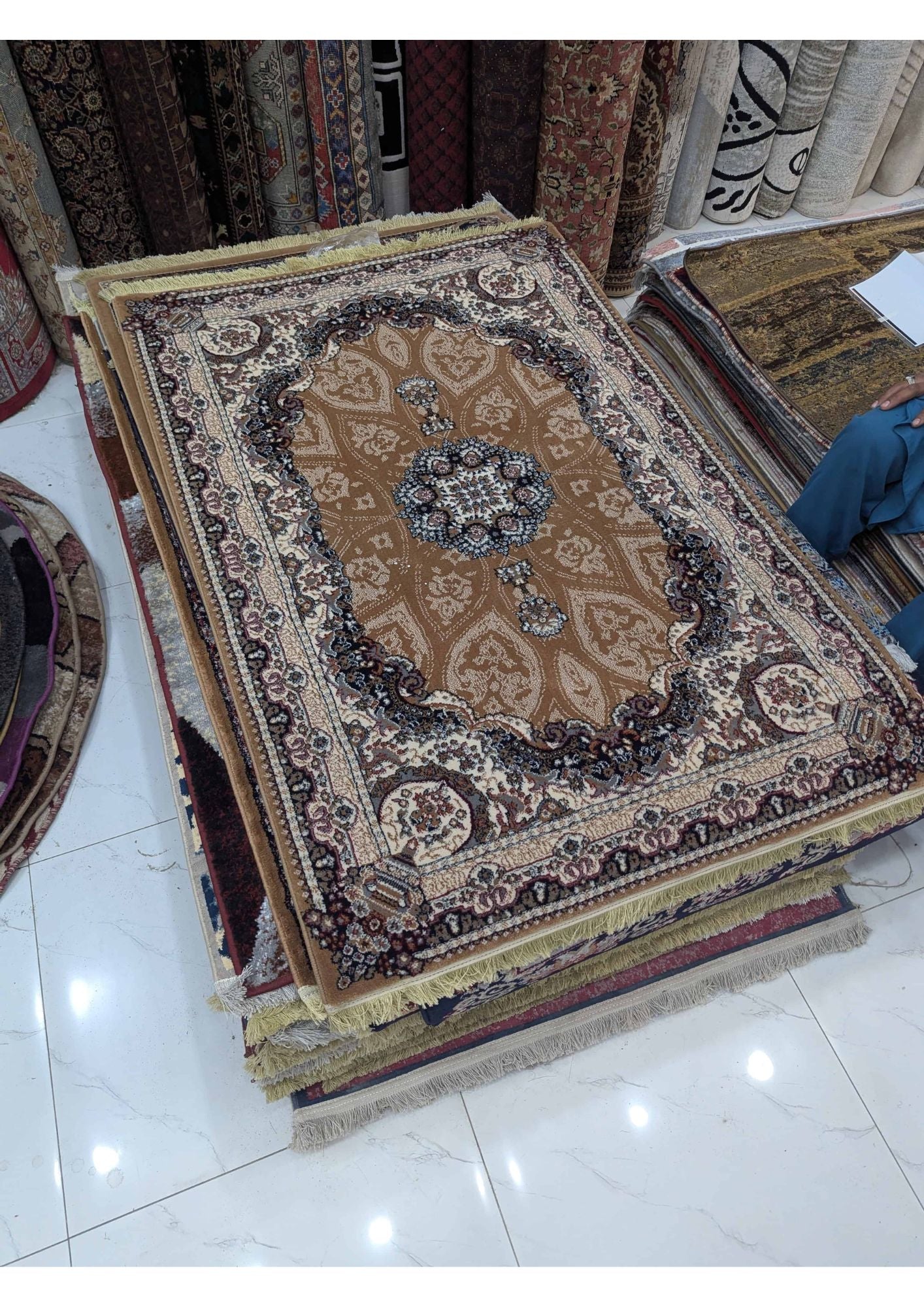 3x5 Persian Authentic Premium Quality Machine-Made Rug