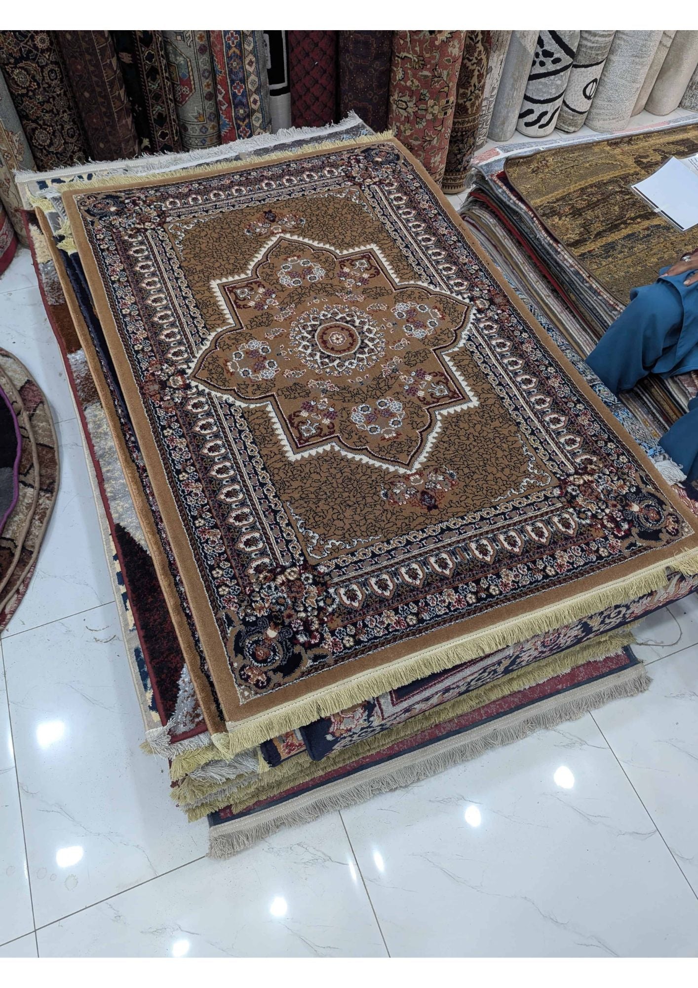 3x5 Persian Authentic Premium Quality Machine-Made Rug