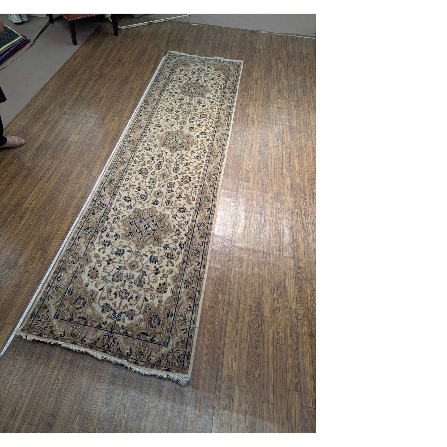 Hand-Knotted Persian Runner Rug – 2'8" x 9'10"