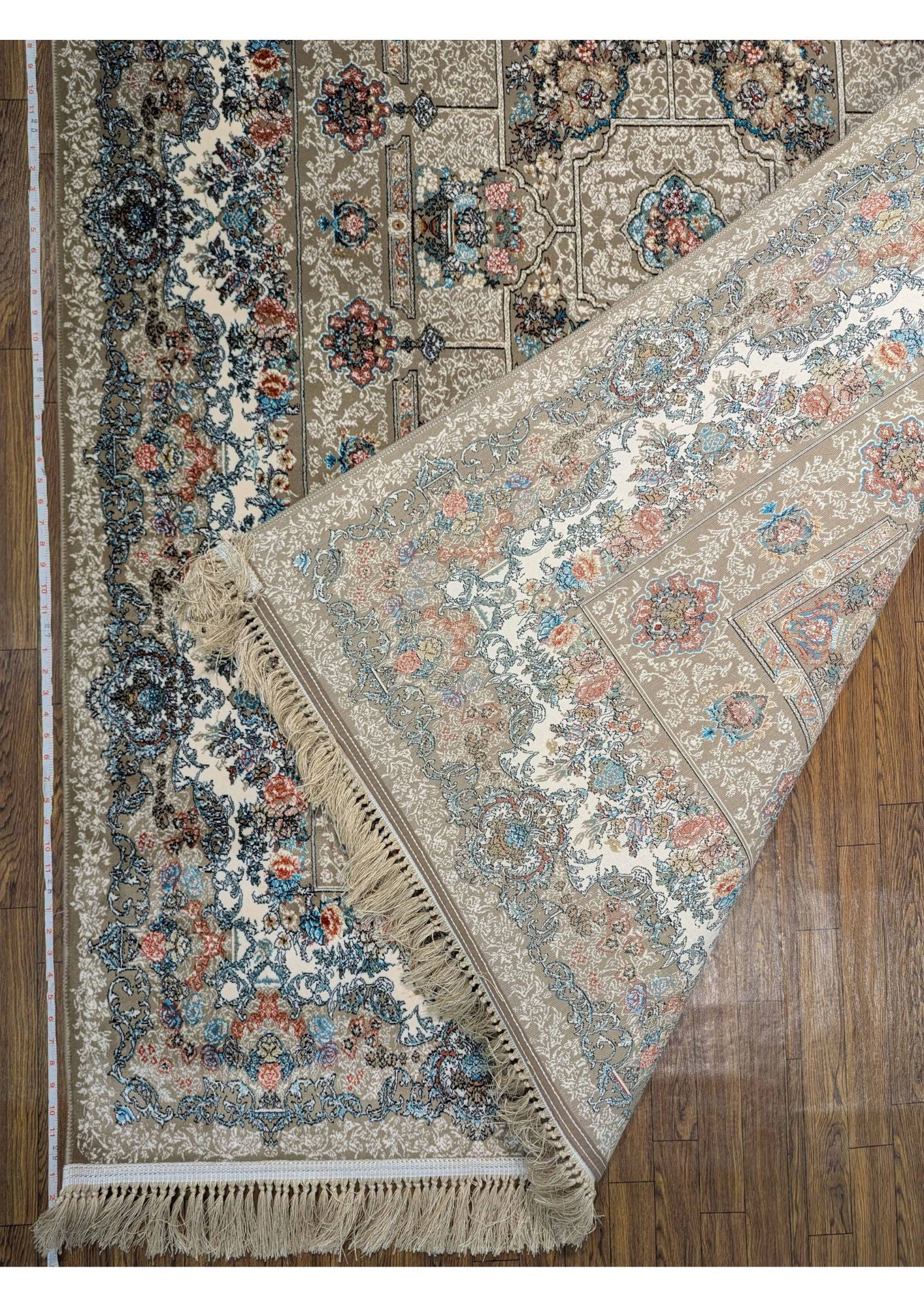 5x8ft Persian Authentic Premium Quality Golden,Brown and creme Rug