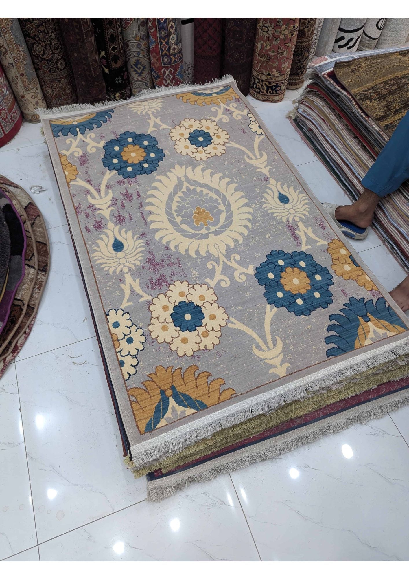 3x5 Persian Authentic Premium Quality Machine-Made Rug