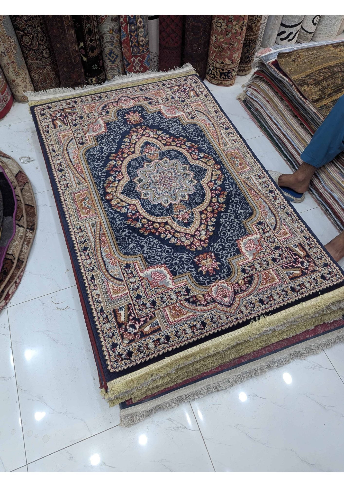 3x5 Persian Authentic Premium Quality Machine-Made Rug