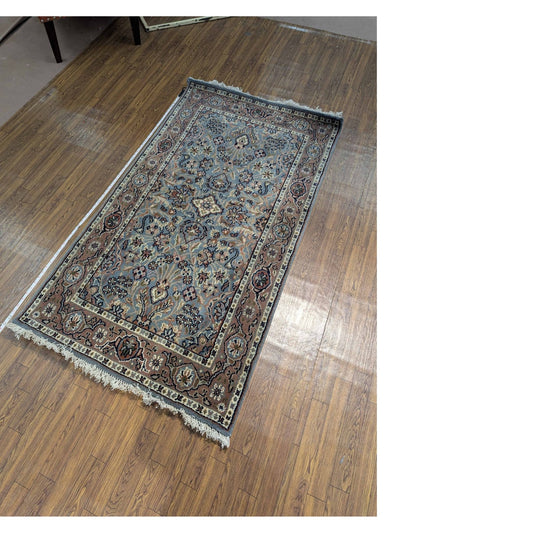 Hand-Knotted Wool Area Rug – 2'6" x 5' (Auctioned)